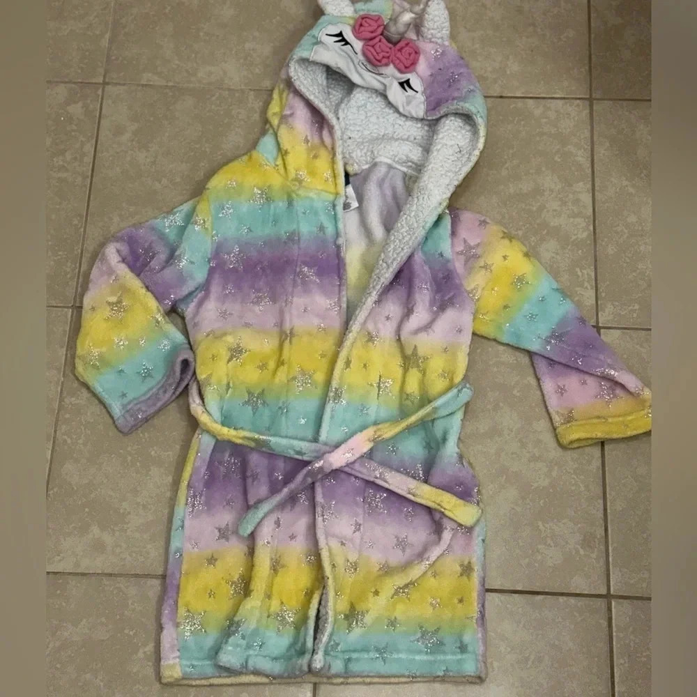 Max‎ & Olivia Girls Unicorn bath Rope size 7/8